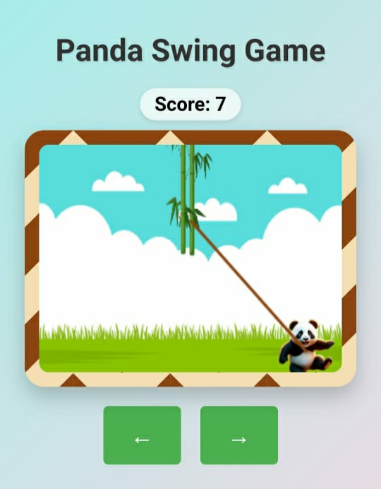 Panda Swing Game