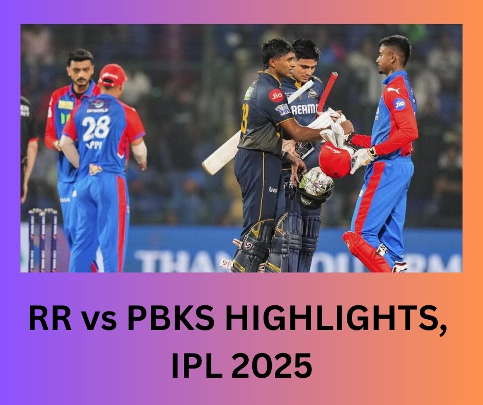 PBKS vs RR IPL 2025