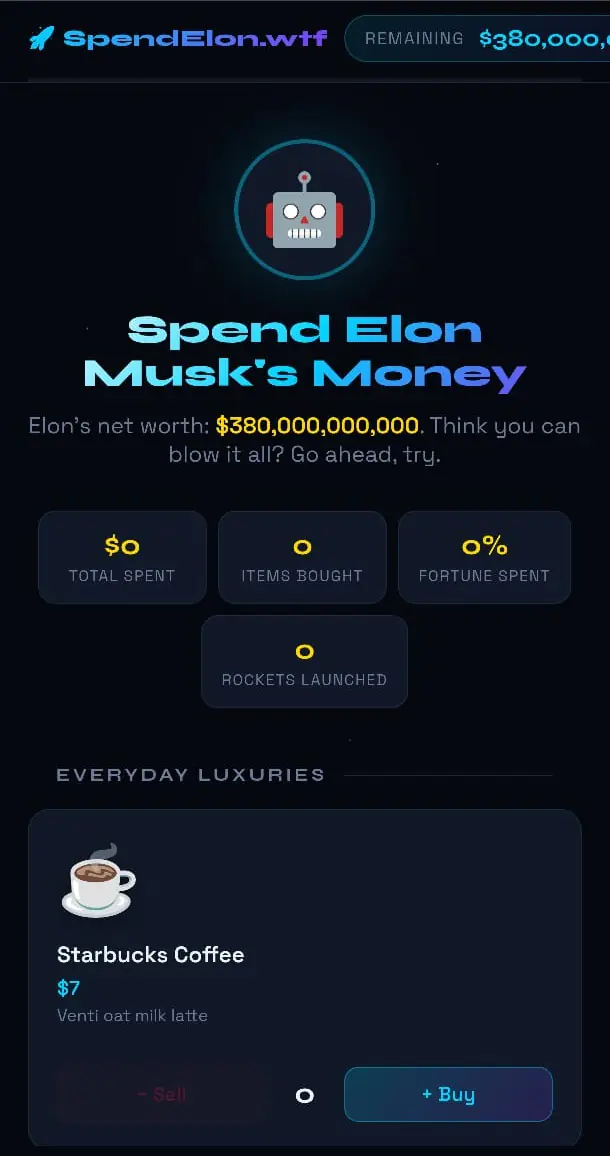 Spend Elon Musk Money
