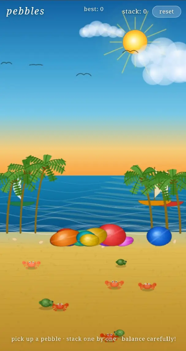Pebble Stone Game