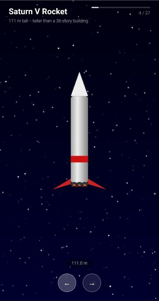 Size of Space