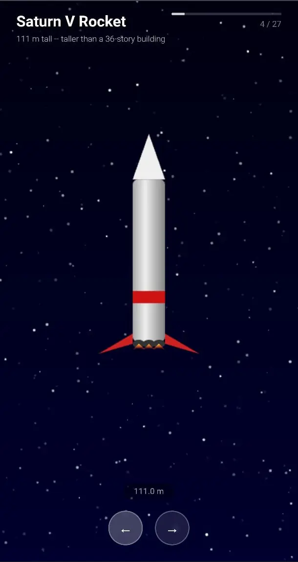 Size of Space