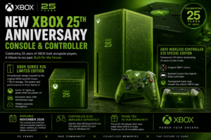 Xbox 25th anniversary edition revealed